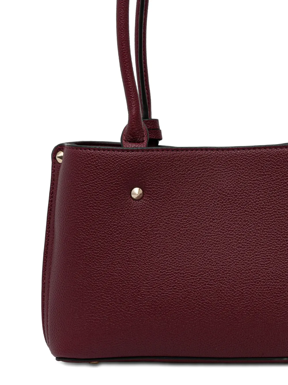 Guess Usa Logo-plaque Tote Bag In Red