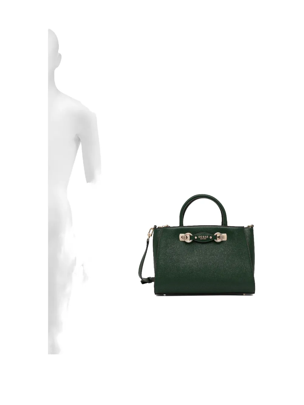 Guess Usa Mimina Tote Bag In Green