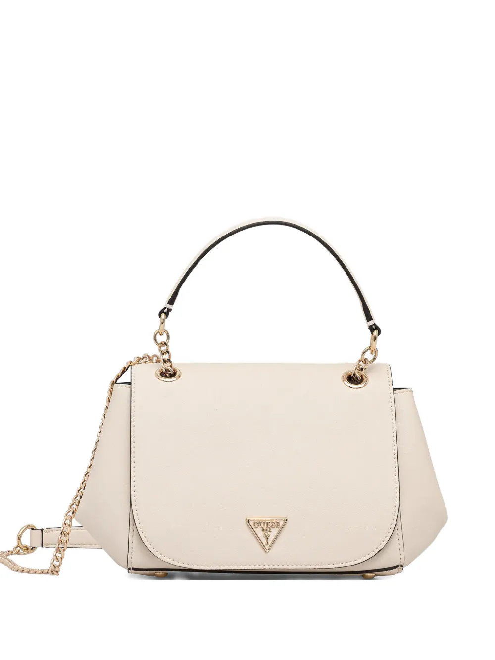 GUESS USA Talent logo-plaque shoulder bag - Toni neutri