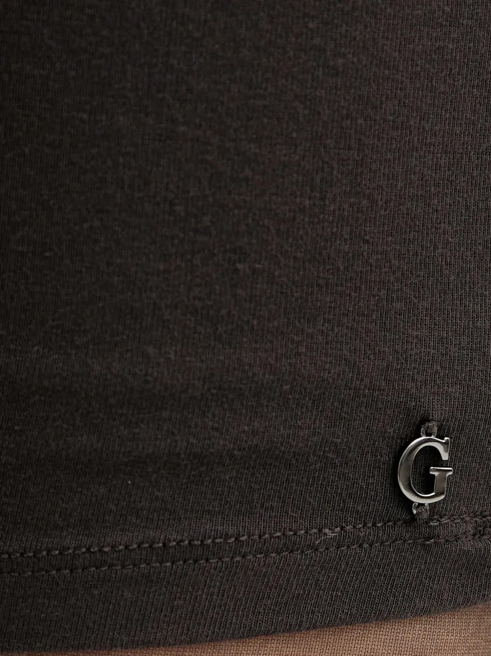 Guess Usa Jolie Draped Mini Dress In Black