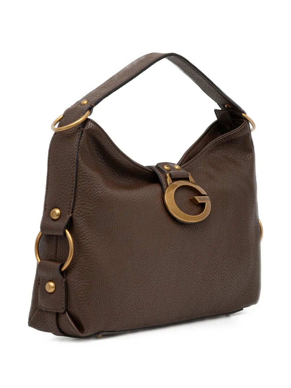 GUESS USA Camden shopper met logodetail - Bruin