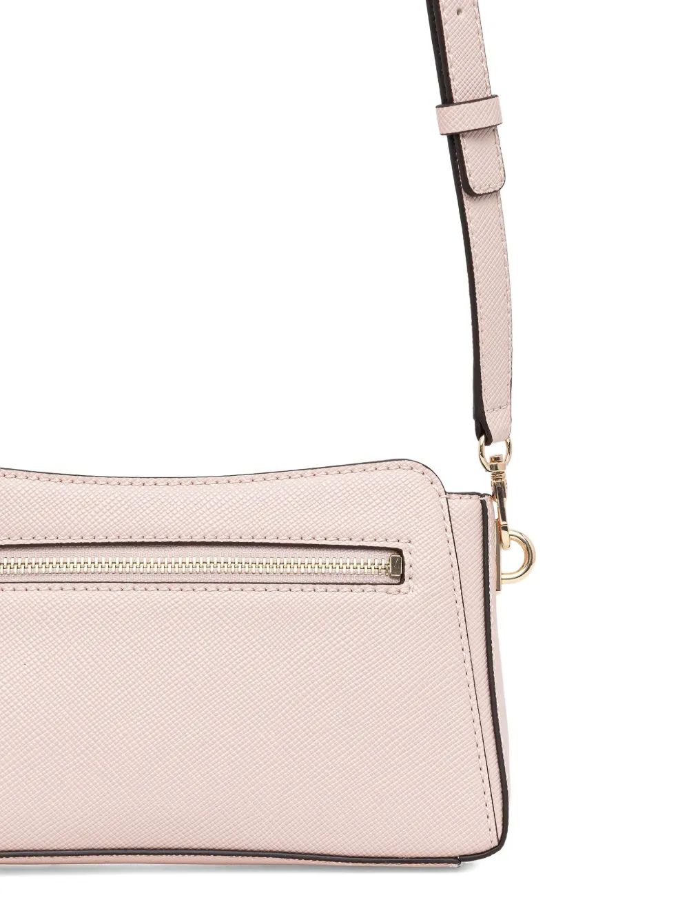 Guess Usa Rosalba Logo-plaque Cross Body Bag In Pink