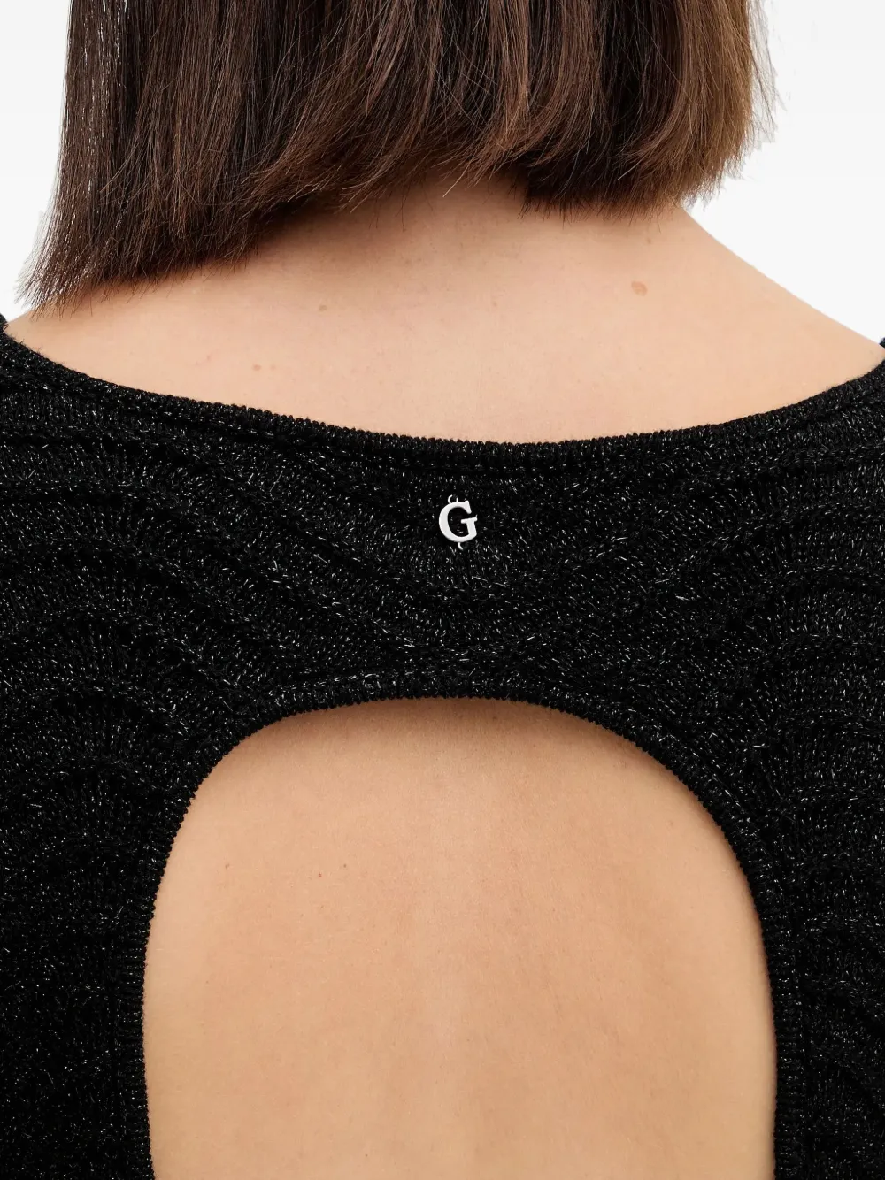 GUESS USA Mini-jurk met lange mouwen Zwart