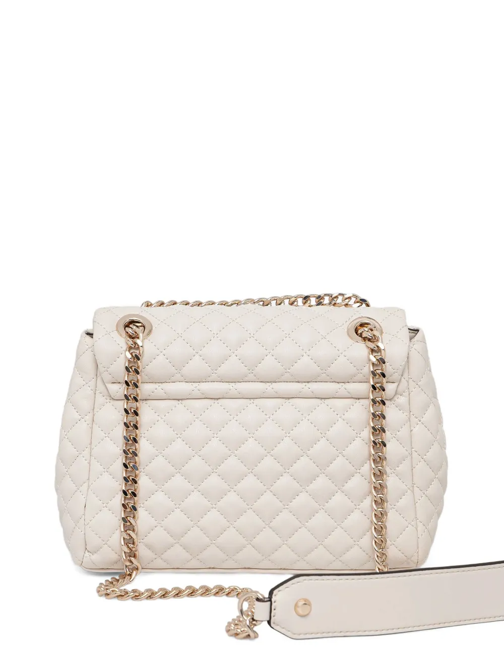 Guess Usa Everlee Cross Body Bag In Neutral