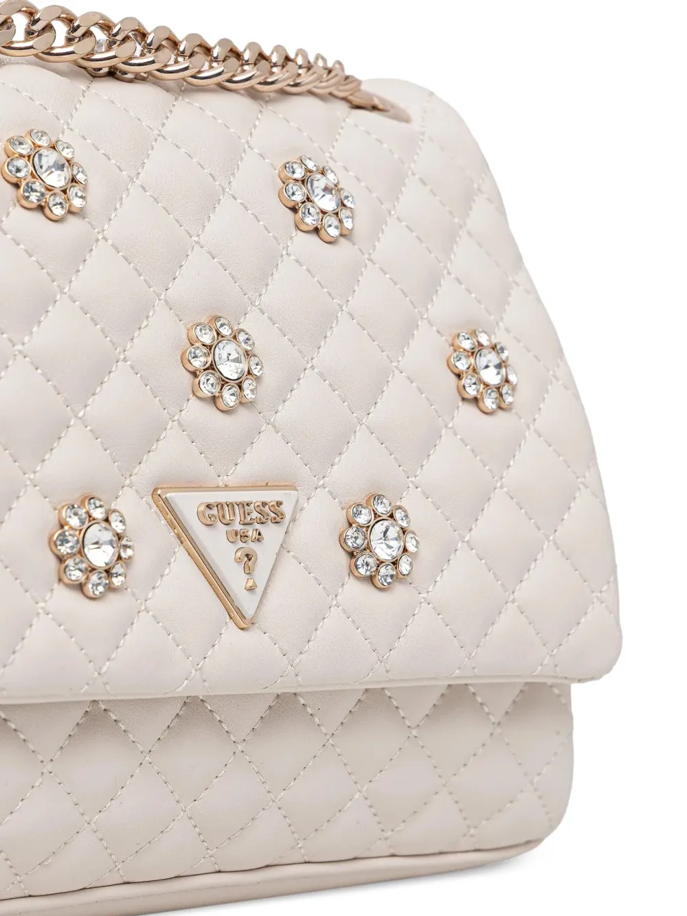 GUESS USA Everlee crossbodytas Beige