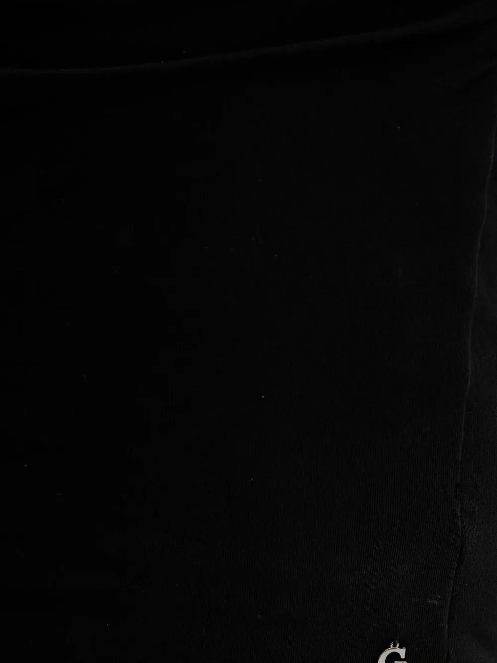 Guess Usa Jolie Ruched Sleeveless Mini Dress In Black