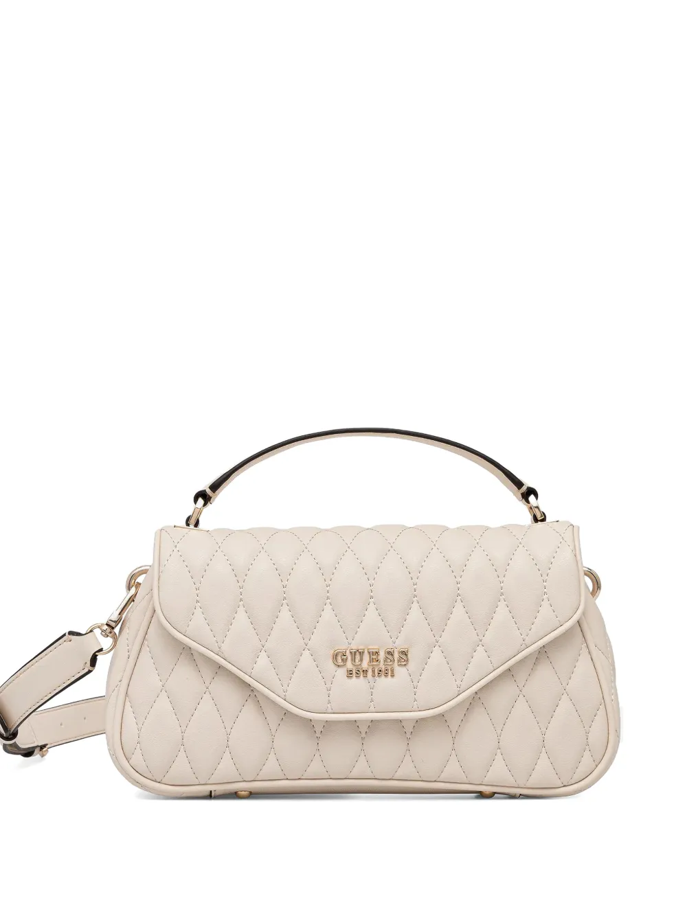 GUESS USA quilted satchel cross body bag - Toni neutri