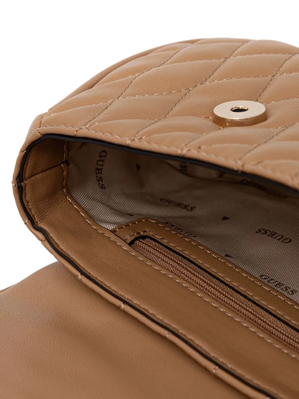 GUESS USA Valla gewatteerde shopper Beige