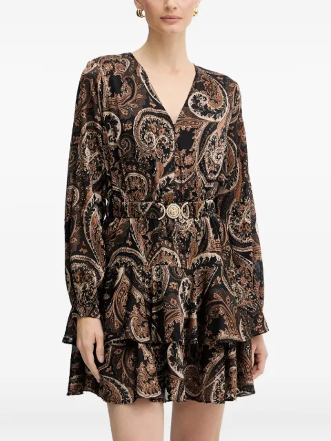 GUESS USA paisley-print mini dress