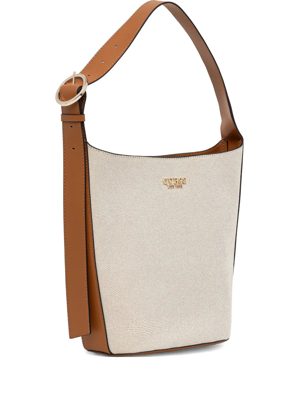 Guess Usa Nicolette Shoulder Bag In Neutral