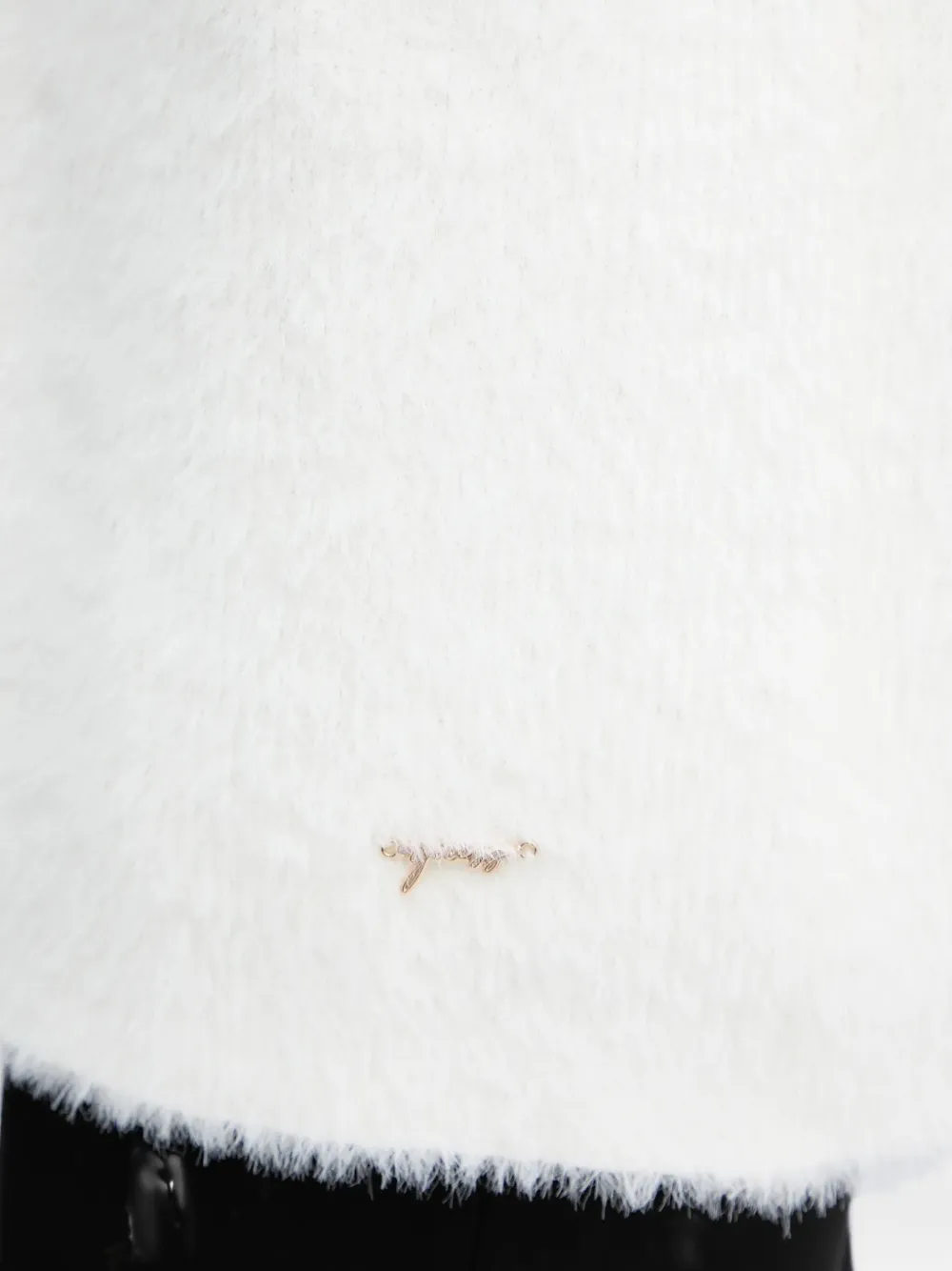 Guess Usa Hailey Buttoned Cardigan In White