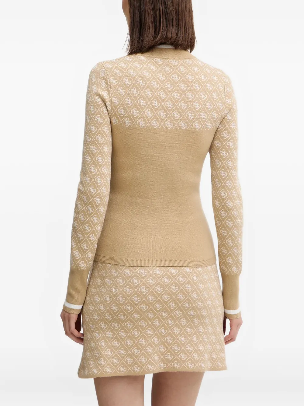 GUESS USA Mini-jurk met lange mouwen - Beige