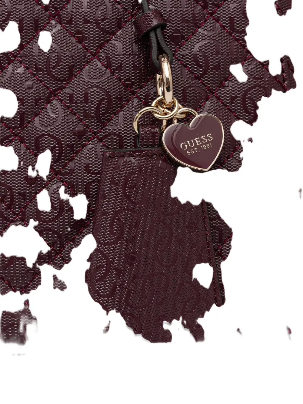 Guess Usa Idra 4g Shoulder Bag In Purple