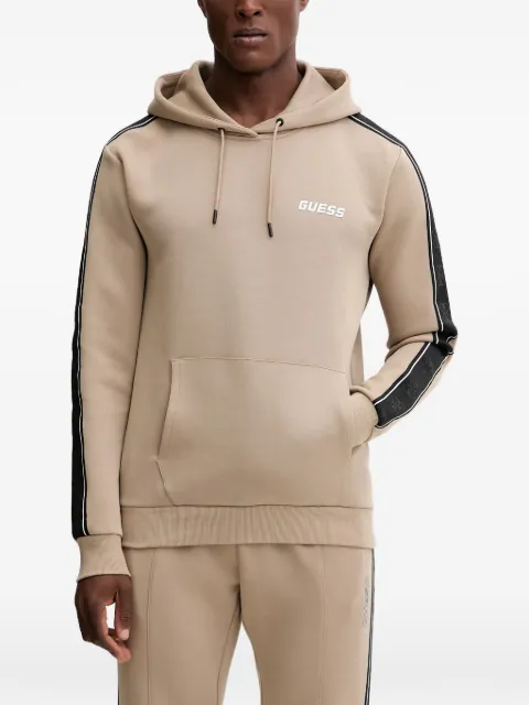 GUESS USA hoodie con franja del logo