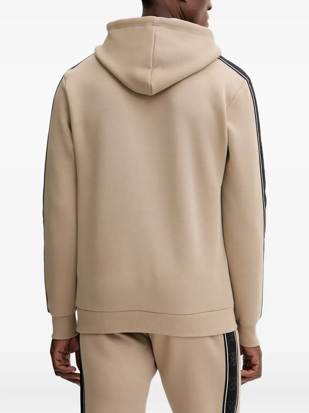 GUESS USA Hoodie met logoband Beige
