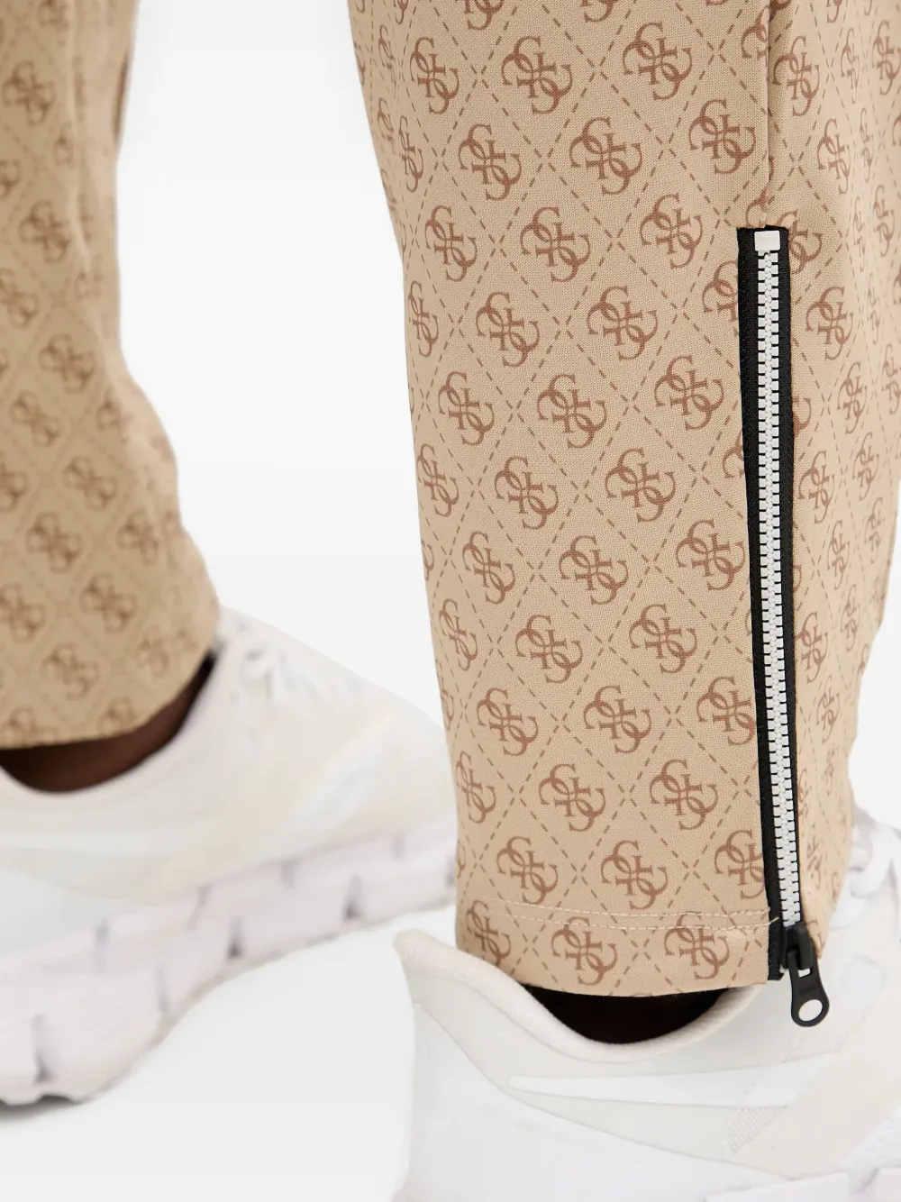 GUESS USA Korbin trainingsbroek Beige