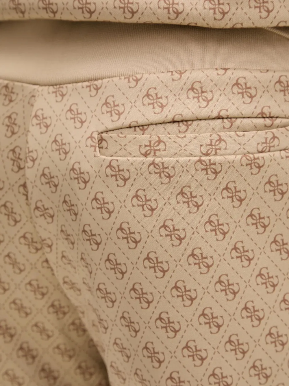 GUESS USA Korbin trainingsbroek Beige