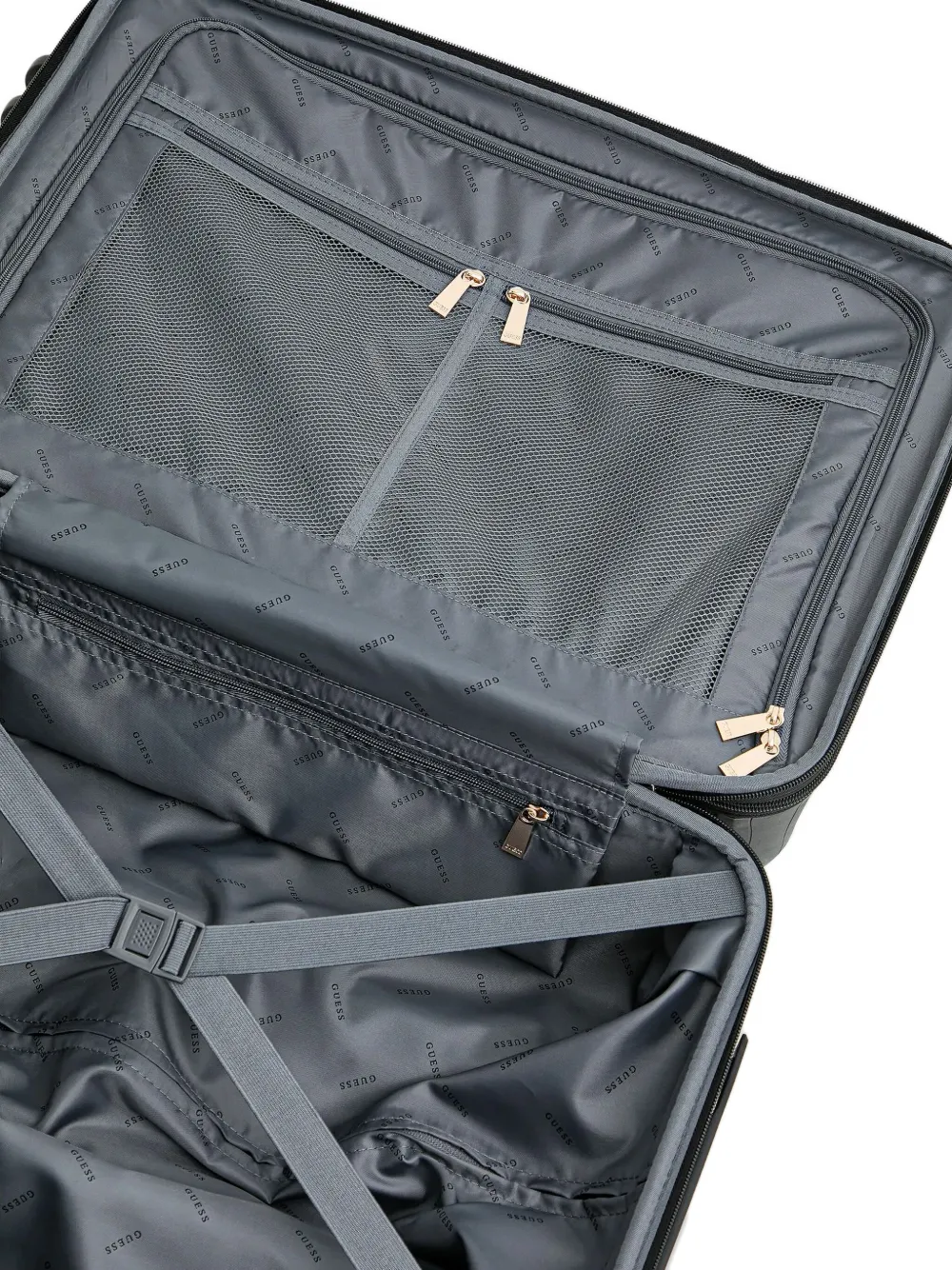 Guess Usa Wilder Patterned Trolley In Black