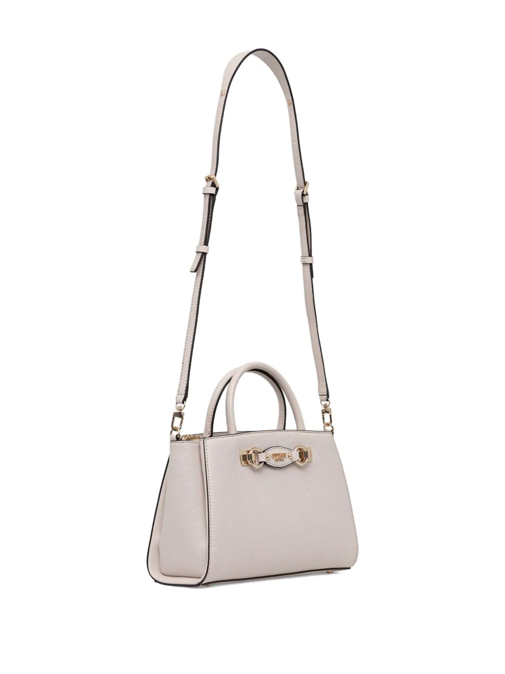 GUESS USA Mimina shopper met logoplakkaat - Beige