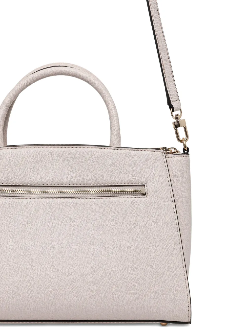 Guess Usa Mimina Logo-plaque Tote Bag In Neutral