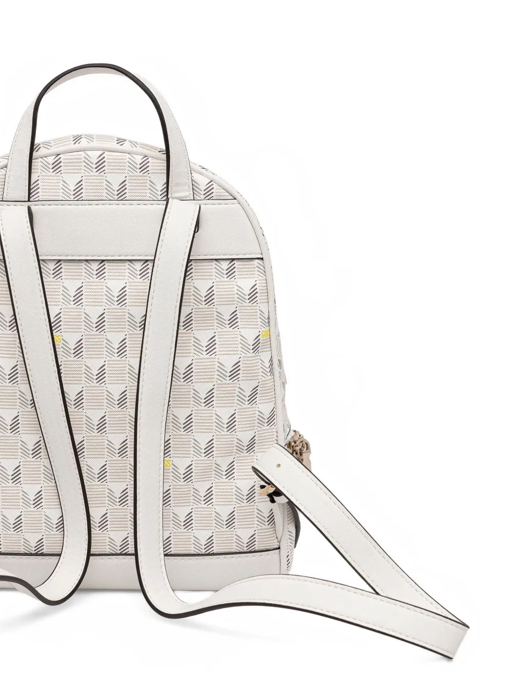 Guess Usa Follie Logo Zip Backpack In Neutral