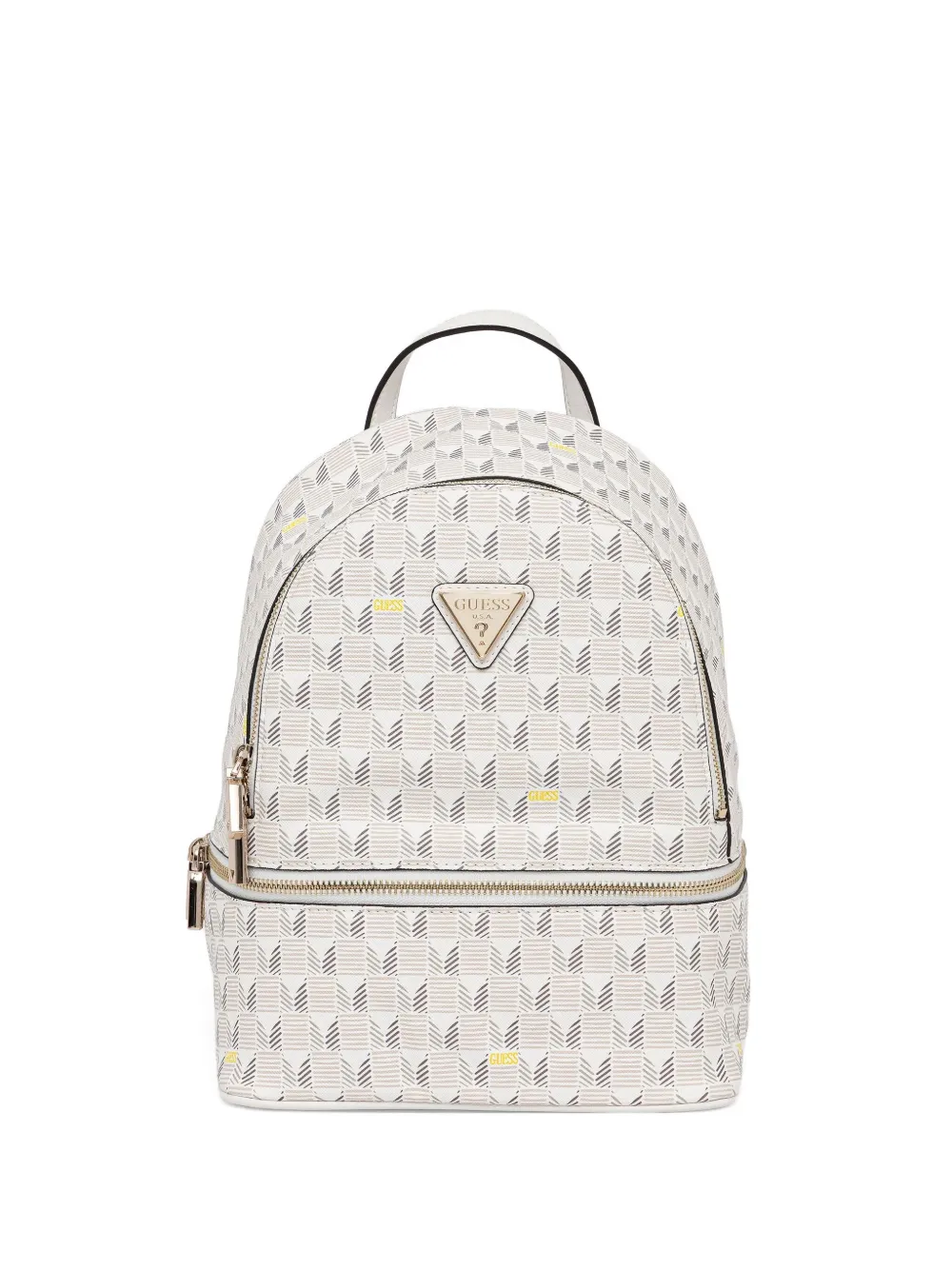 GUESS USA Follie logo zip backpack - ニュートラル GUESS USA Follie logo zip backpack - ニュートラル