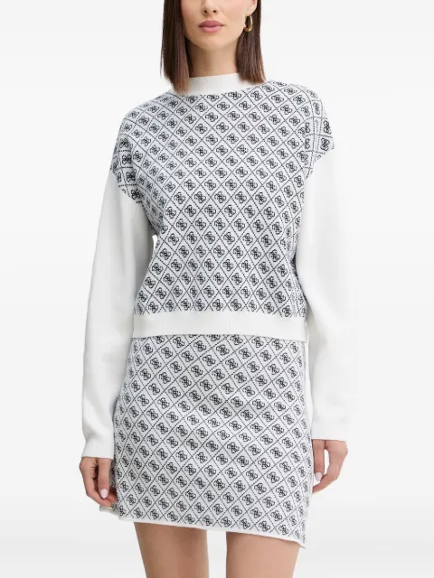 GUESS USA patterned long-sleeve sweater