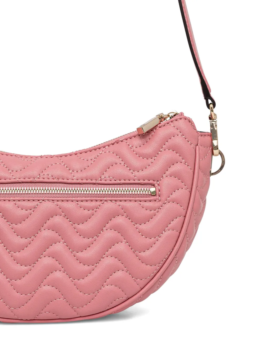 Guess Usa Melisandra Quilted Shoulder Bag In Pink