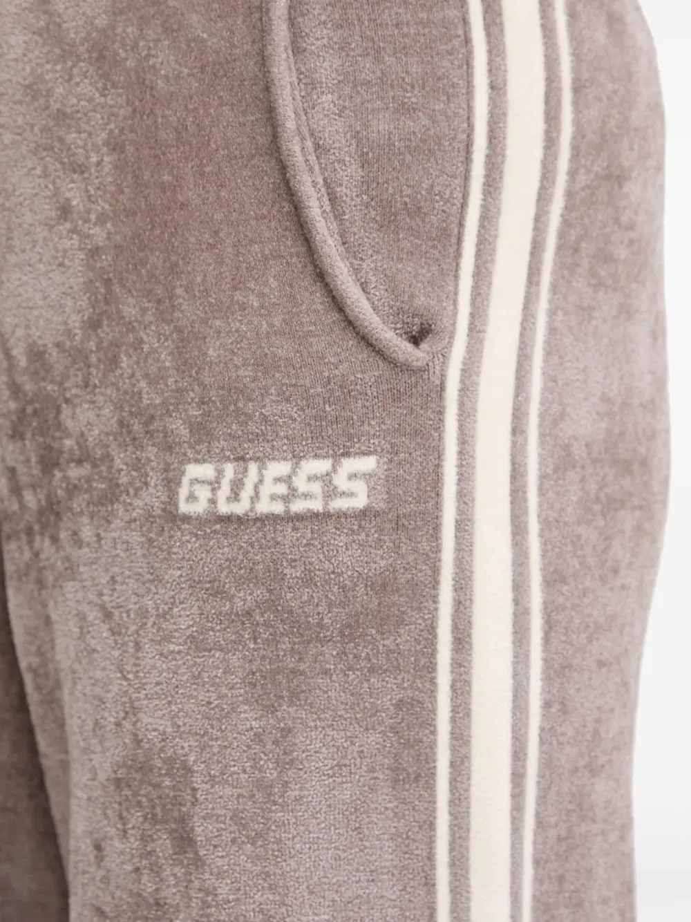 GUESS USA Trainingsbroek met trekkoord Beige