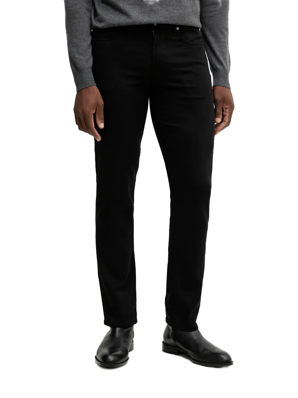 GUESS USA logo-patch jeans | Black | Image 1