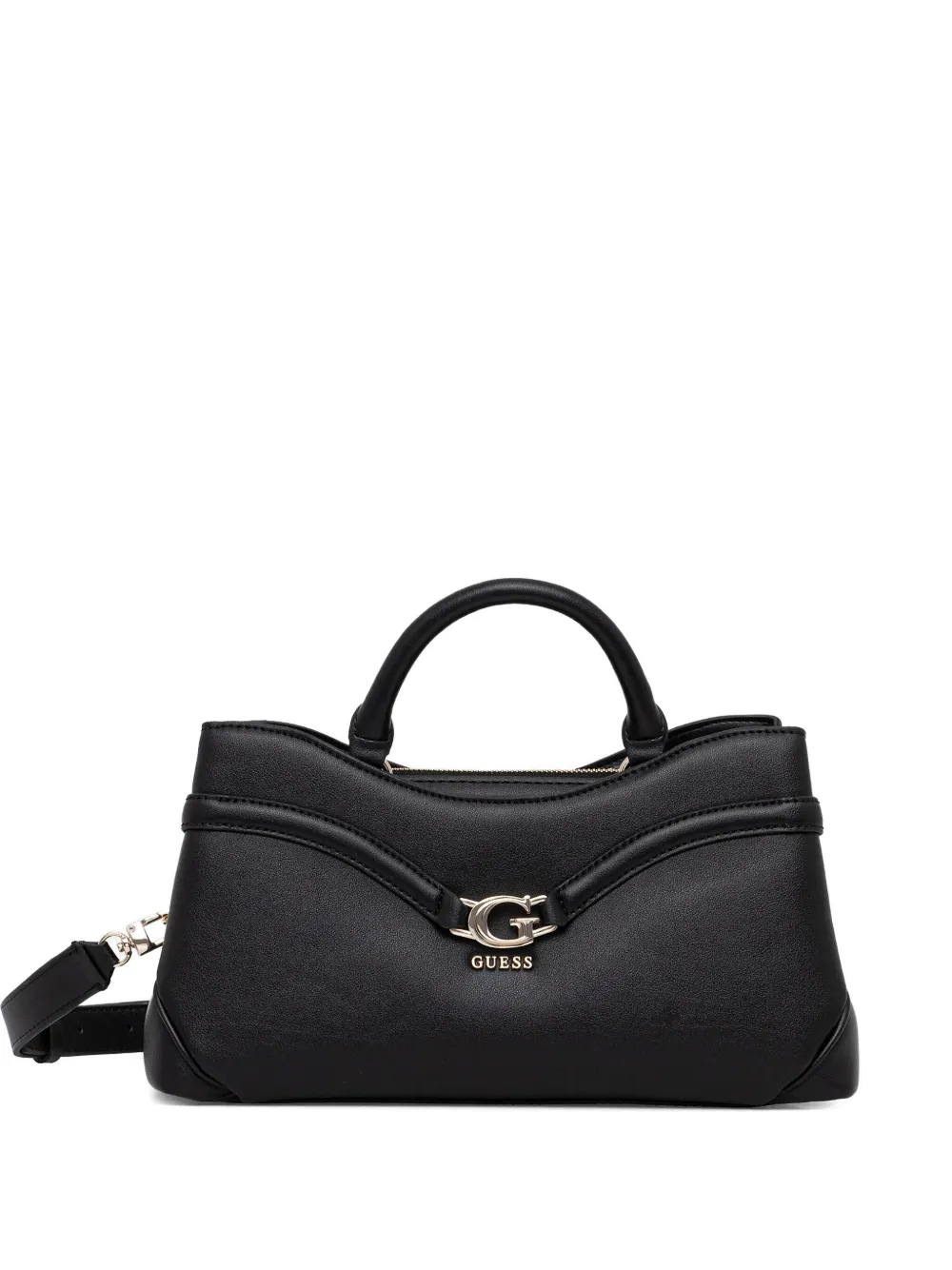 Guess Usa Logo-detail Tote Bag In Black