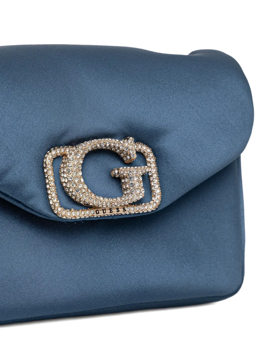 Guess Usa Mini Prue Embellished Cross Body Bag In Blue