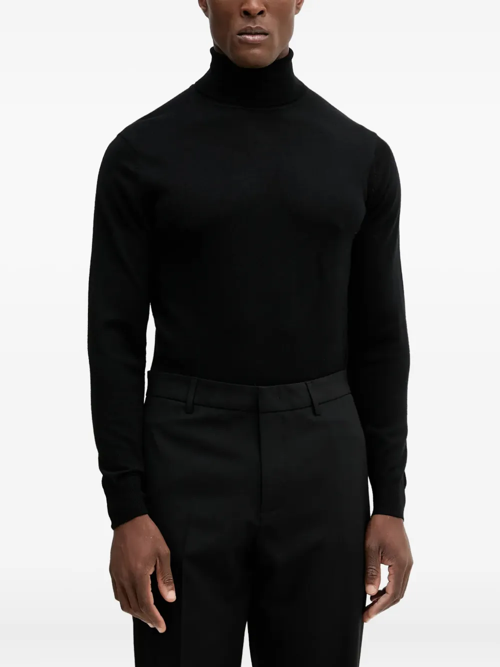 GUESS USA pull à col roulé | noir | Image 1