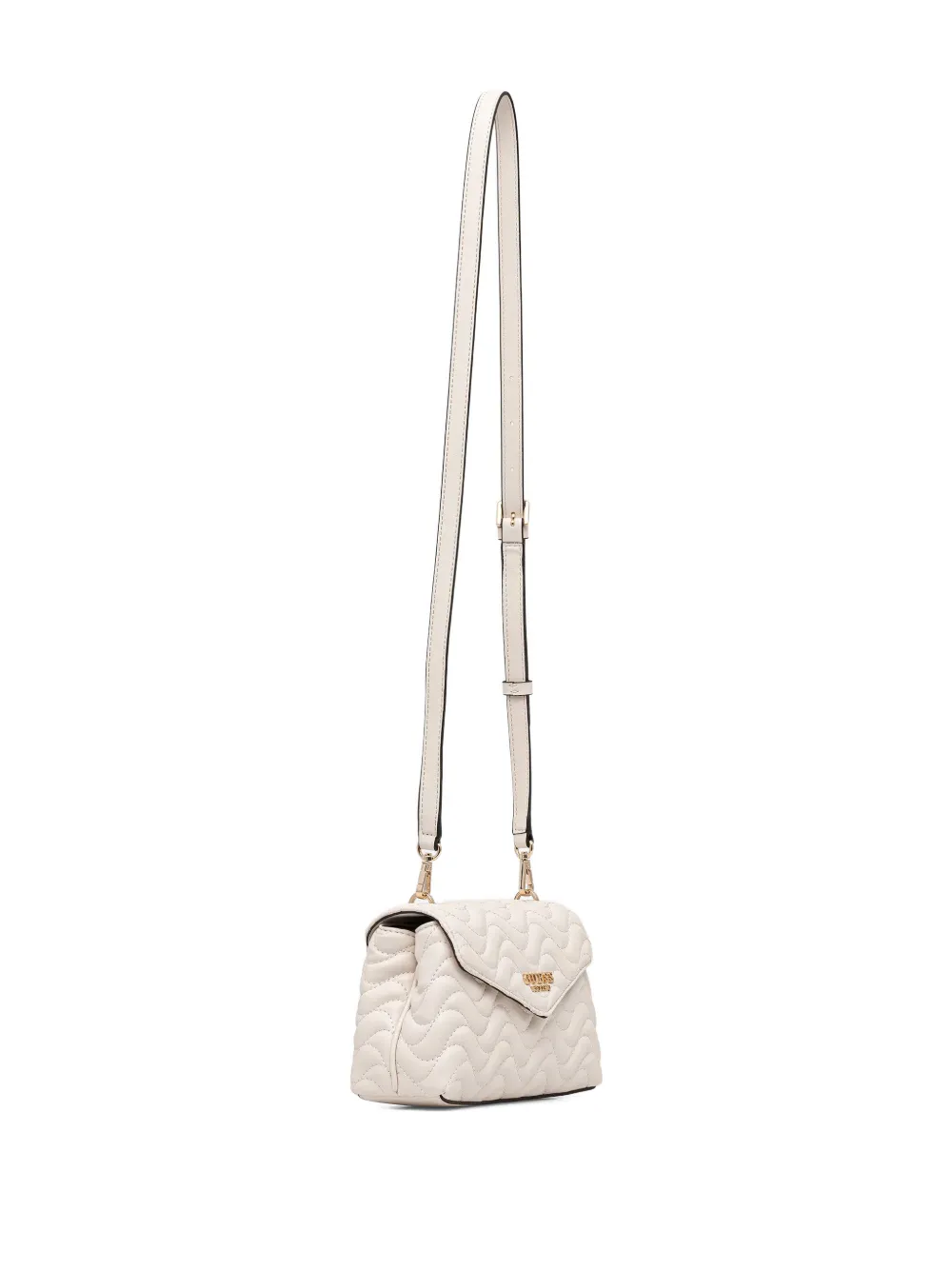 GUESS USA Melisandra logo-plaque tote bag - Beige