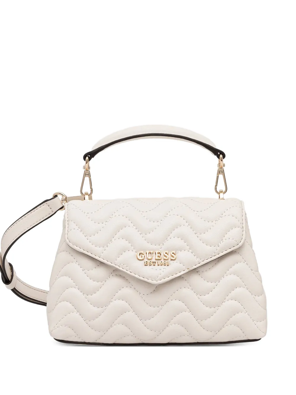 GUESS USA Melisandra logo-plaque tote bag - Toni neutri