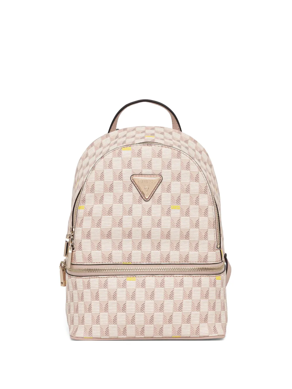 GUESS USA geometric-pattern backpack | Neutrals | Image 1