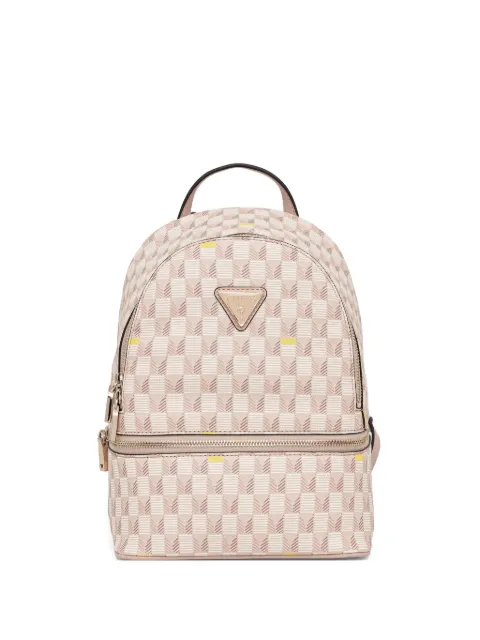 GUESS USA mochila con motivo geométrico