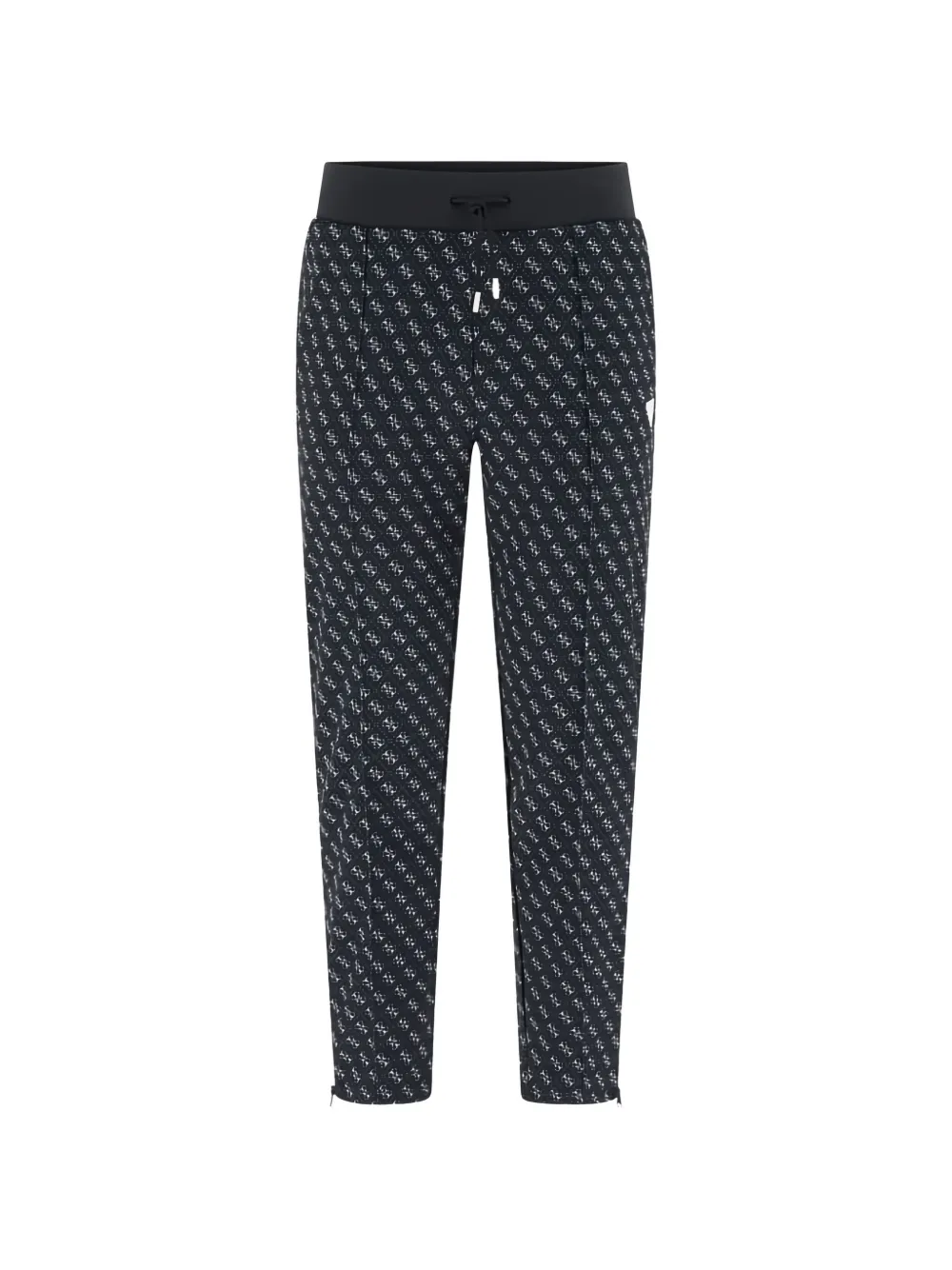 GUESS USA Broek met logoprint Zwart