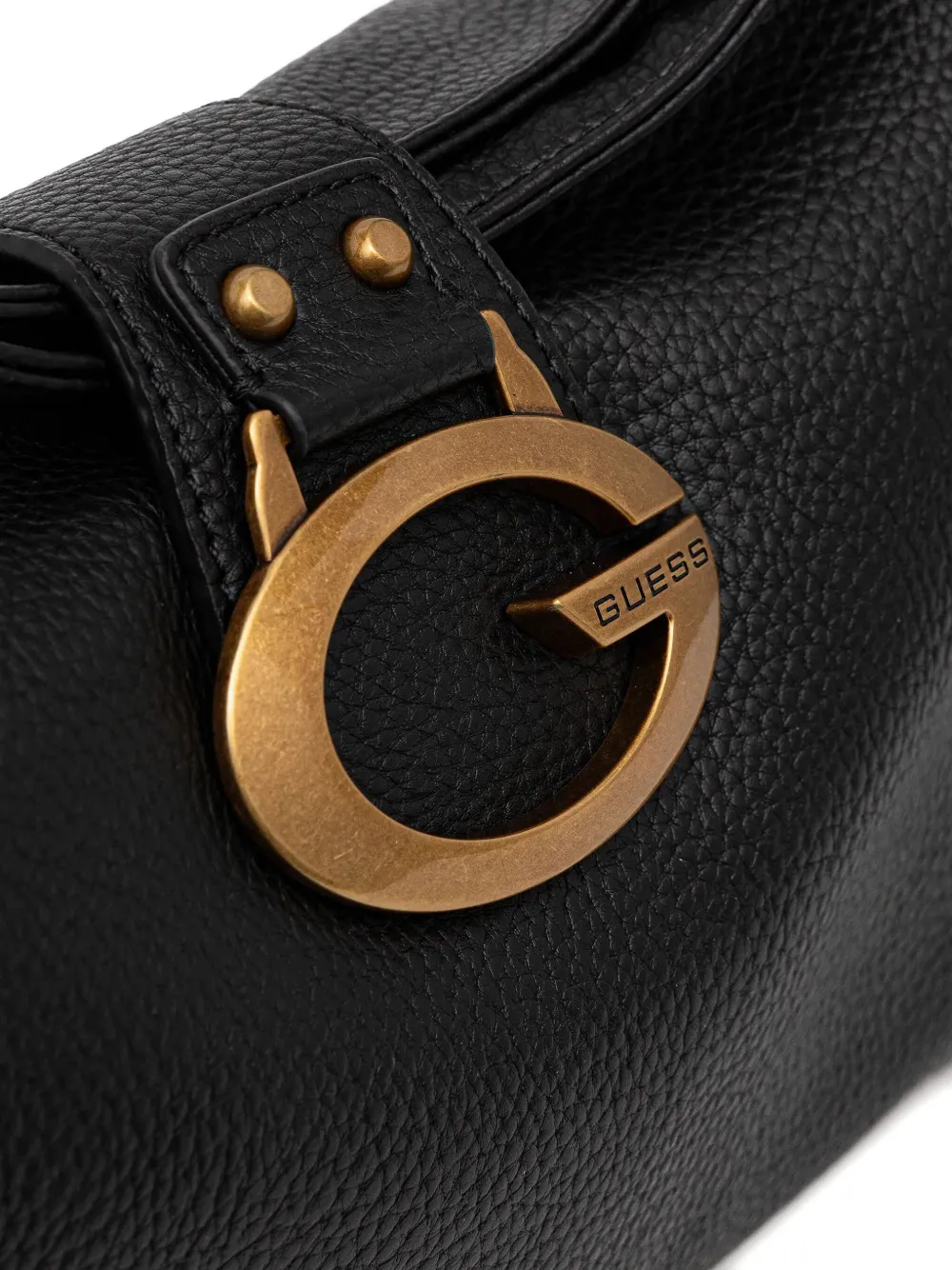 Guess Usa Camden Buckle Tote Bag In Black
