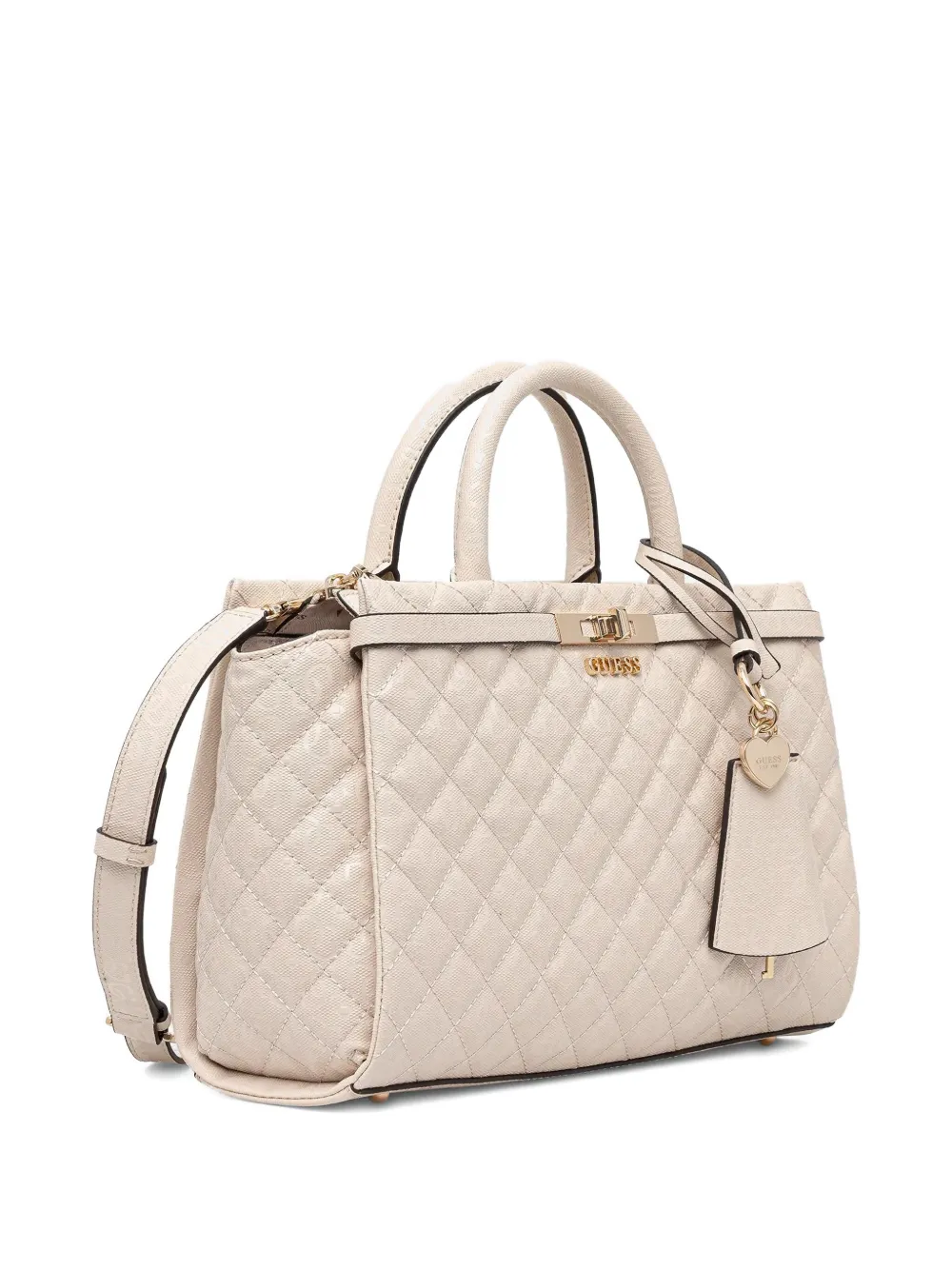 GUESS USA Idra gewatteerde shopper - Beige