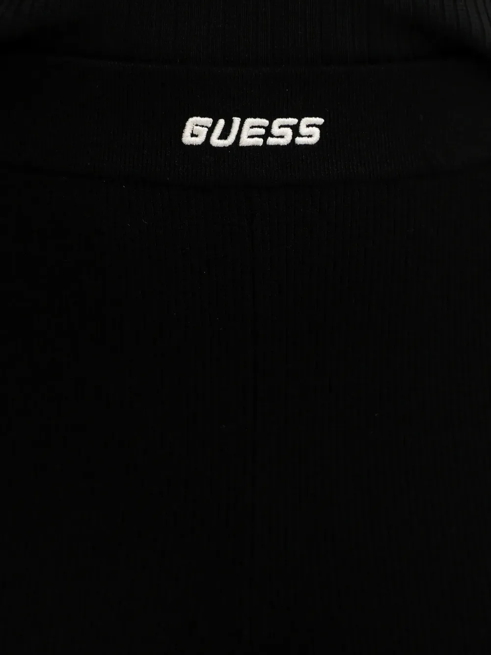 GUESS USA Broek met logodetail Zwart