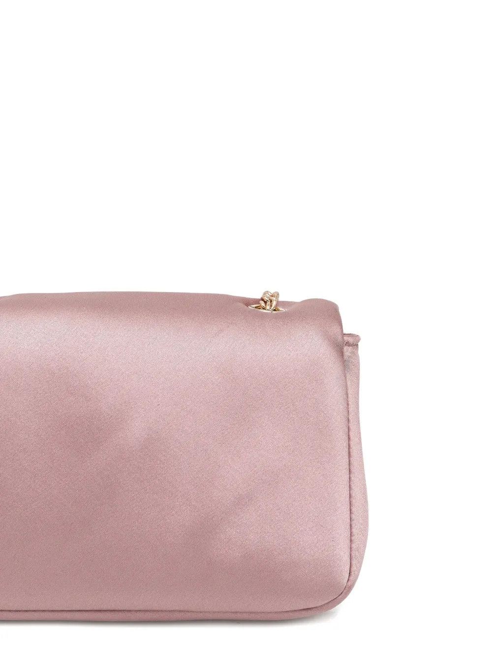 Guess Usa Mini Embellished Chain Cross Body Bag In Pink