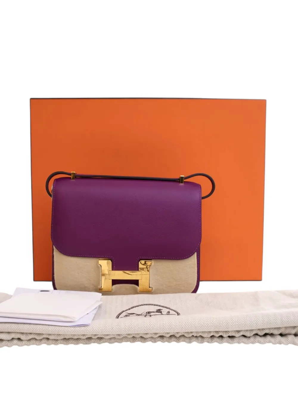 Hermès Pre-Owned 2019 Mini Evercolor Constance 18 handbag | Pre-Owned | Image 2