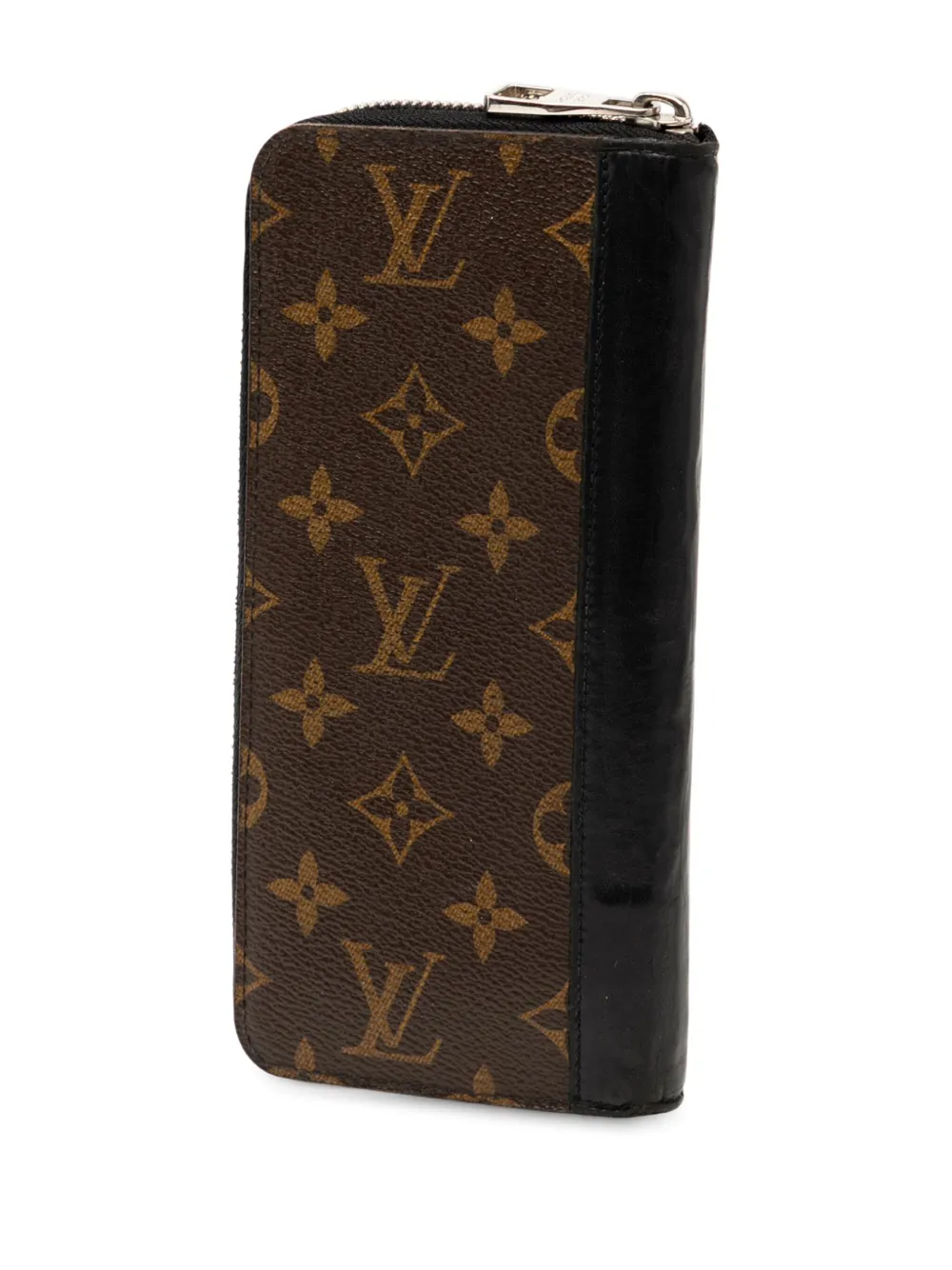 Louis Vuitton Pre-Owned Monogram Macassar Vertical 拉链长款钱包（2014年典藏款） | Image 2