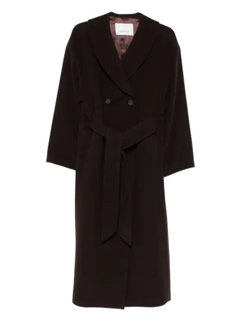 House Of Dagmar double-breasted belted coat