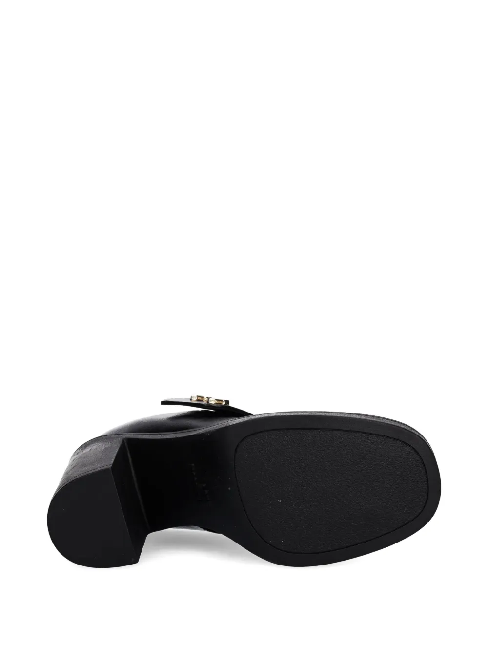 Love Moschino heart-detail heeled pumps Zwart