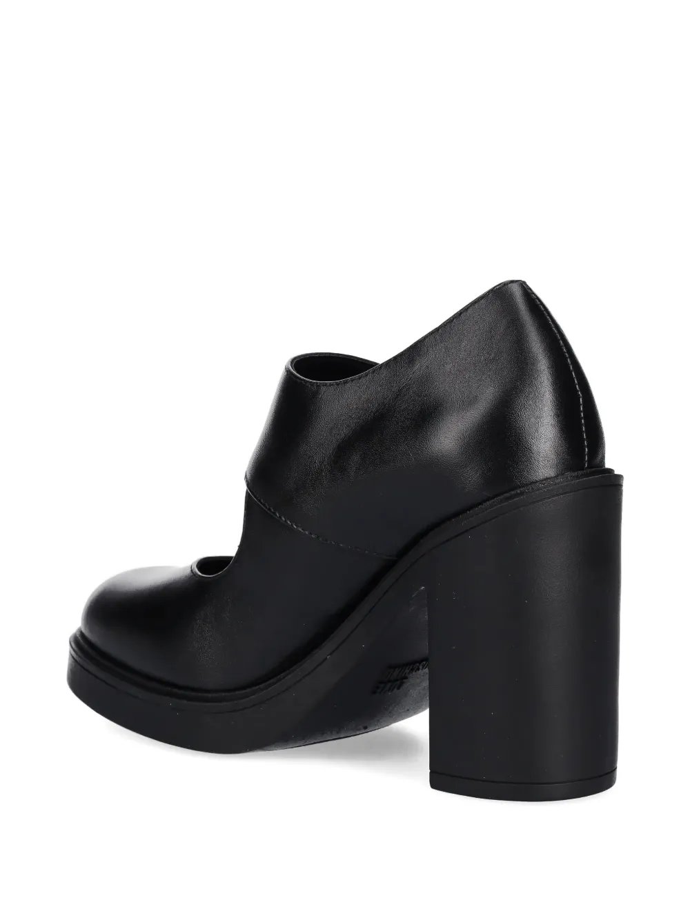 Love Moschino heart-detail heeled pumps Zwart