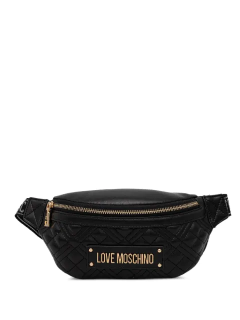 Love Moschino logo-detail belt bag