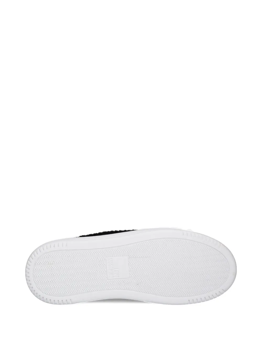 Love Moschino logo-detail platform sneakers Zwart