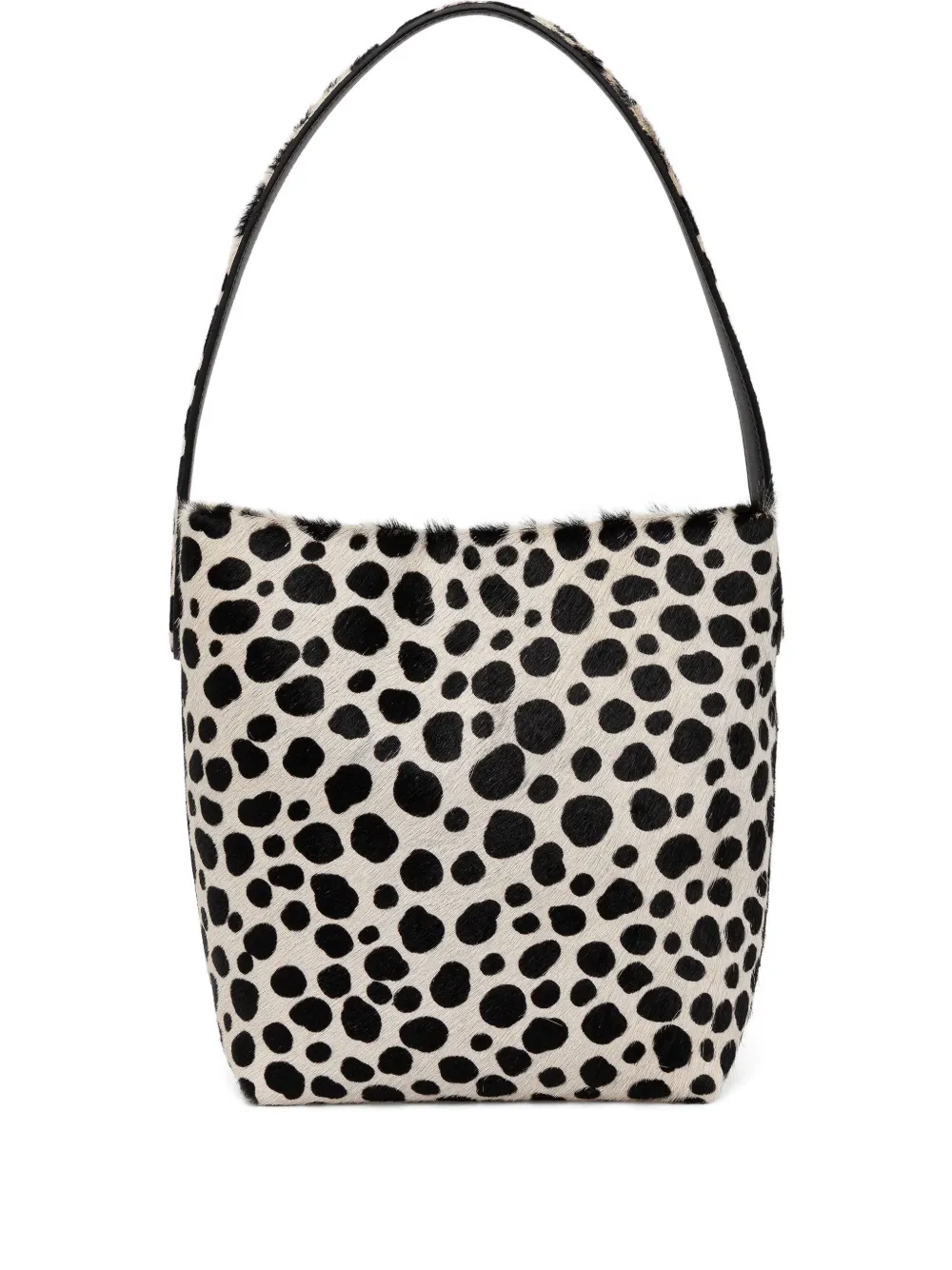 Liviana Conti dalmatian print handle shoulder bag - Toni neutri